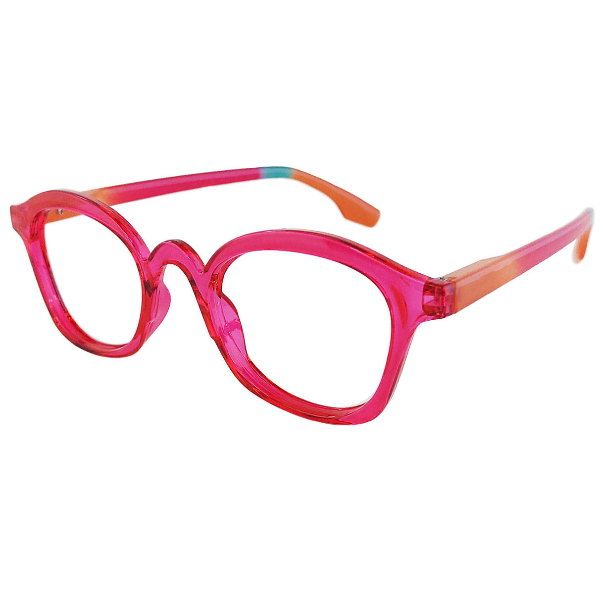 R:3411-S CLEAR HOT PINK