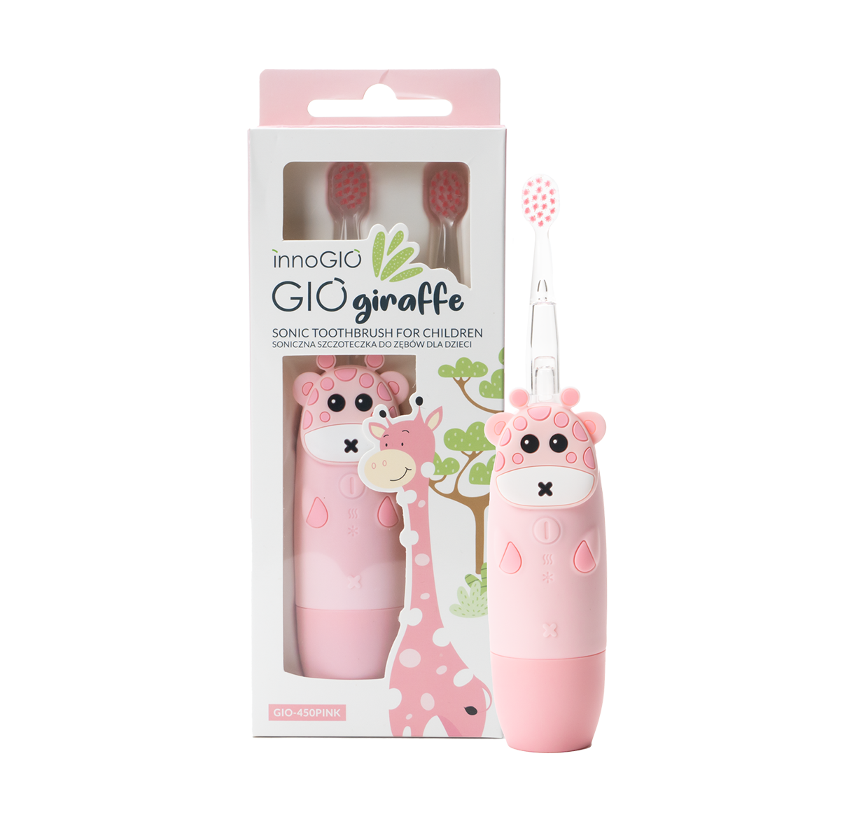 Gio Giraffe Pink